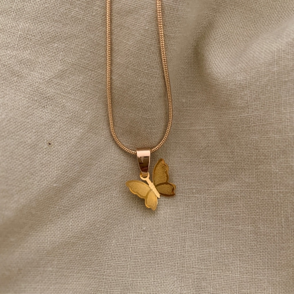 LAST ONE! gold plated butterfly necklace🦋✨ - Picture 4 of 6